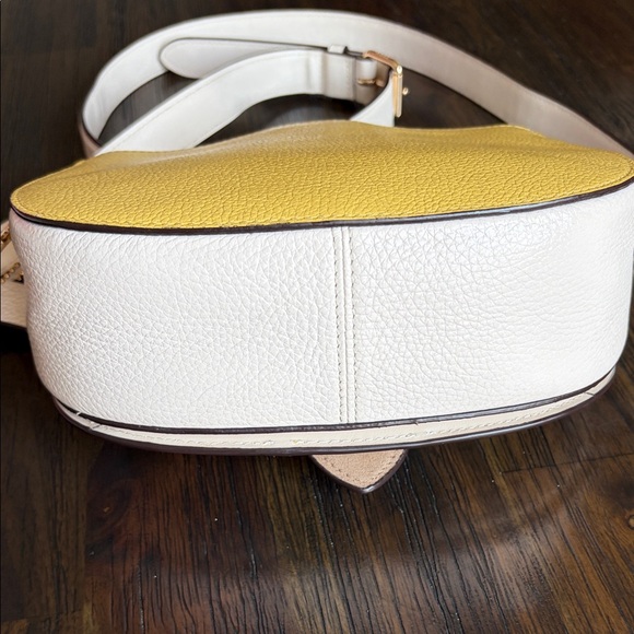 Coach Georgie Saddle Bag Crossbody with Gold Accents pebble leather - Picture 3 of 14